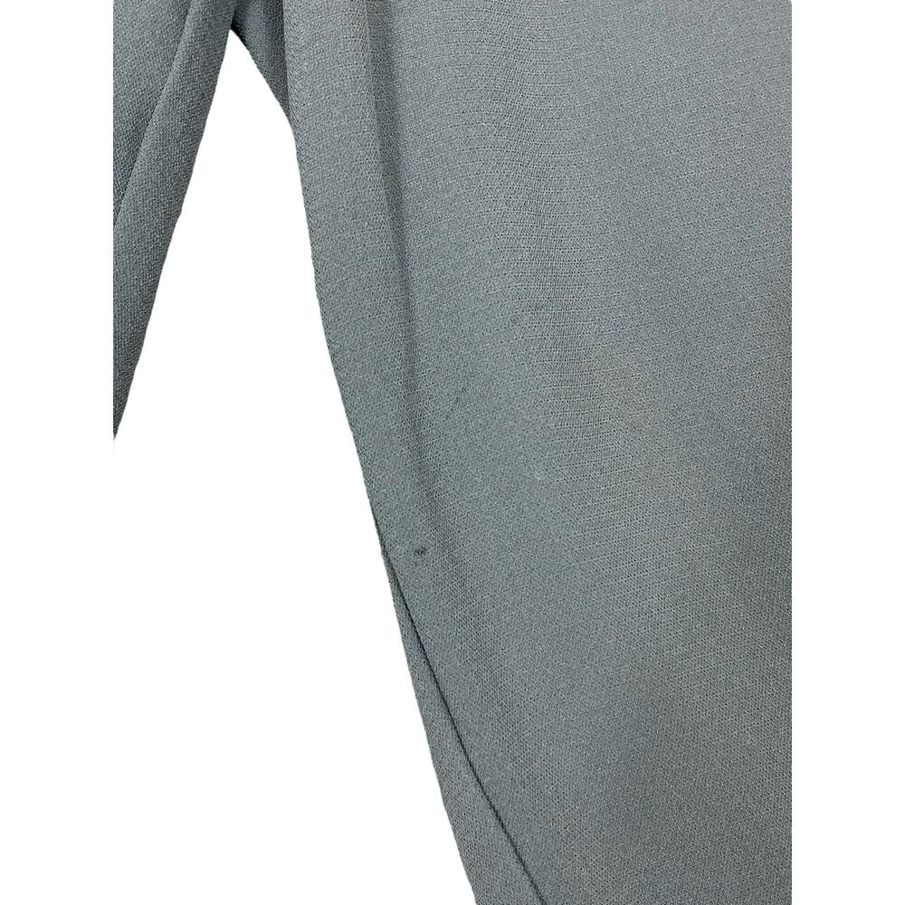 Eileen Fisher 100% Silk Pants Gray Large Lightweight Laganlook Beach Resort - Picture 9 of 16